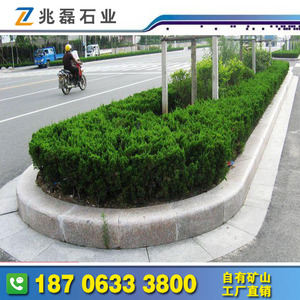 矿山直销山东花岗岩路沿石 路牙 路侧石 路缘石 平石大理石马路牙
