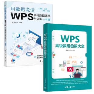 【全2册】WWPS高级数组函数大全 吕洪飞+用数据说话 WPS表格数据处理与分析一本通