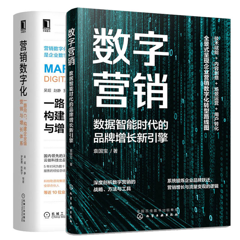 营销数字化:一路向c,构建企业级营销与增长体系   数字营销:数据智能