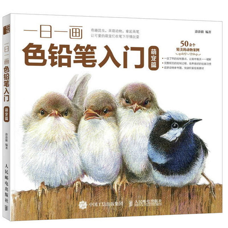 色铅笔图书籍 彩铅教程绘画书 色铅笔绘画彩铅画彩色铅笔画入门教程