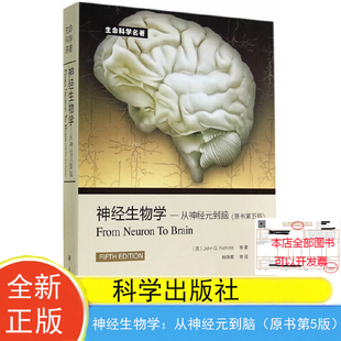 现货包邮 神经生物学:从神经元到脑(原书第5版)中文版 尼克尔斯 杨雄里译 生命科学名著 科学出版社9787030415349