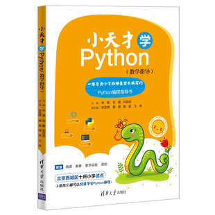 Python教学难点详解 Python程序设计教学目标和教学要求 中小学Python编程教程教师教学辅导书 教学指导 现货小天才学Python
