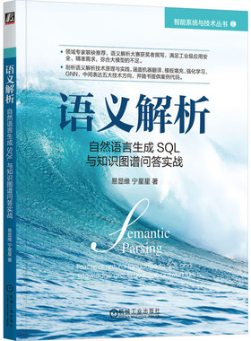 语义解析 自然语言生成SQL与知识图谱问答实战 易显维  宁星星 9787111736899 机械工业出版社