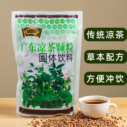 天翔广东凉茶颗粒 草本固体饮料 蒲公英淡竹叶金银花配方冲饮