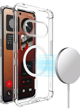 IMAK Nothing Phone 3a Pro磁吸手机壳Nothing phone3a 5G软边硬底透明壳NOTHING Phone3磁力防摔防爆保护套