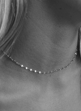 choker闪链颈带项链女潮网红气质 chocker颈链项圈脖子配饰锁骨链