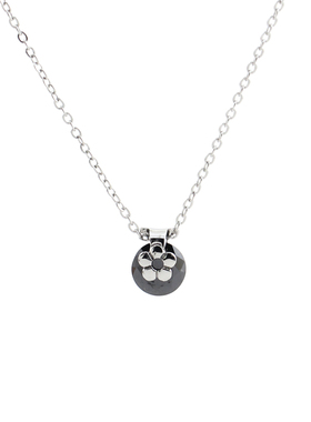 超闪黑色钻项链女轻奢小众简约钻石吊坠锁骨链2026年新款高级感潮