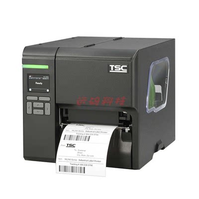 TSC MA2400P工业不干胶打印机 条码标签打印机热转印标签打印机