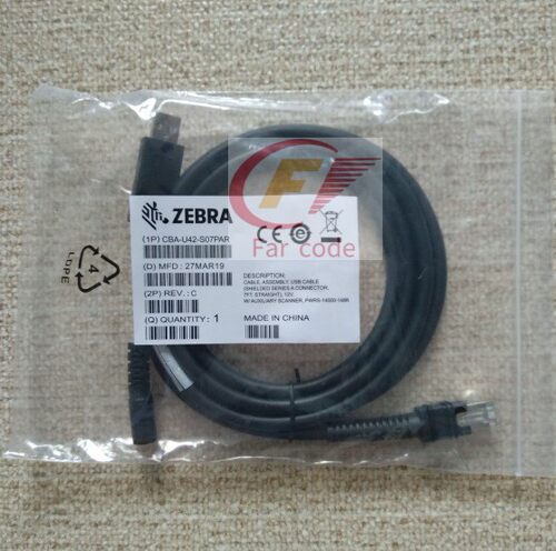 zebra斑马原装数据线USB