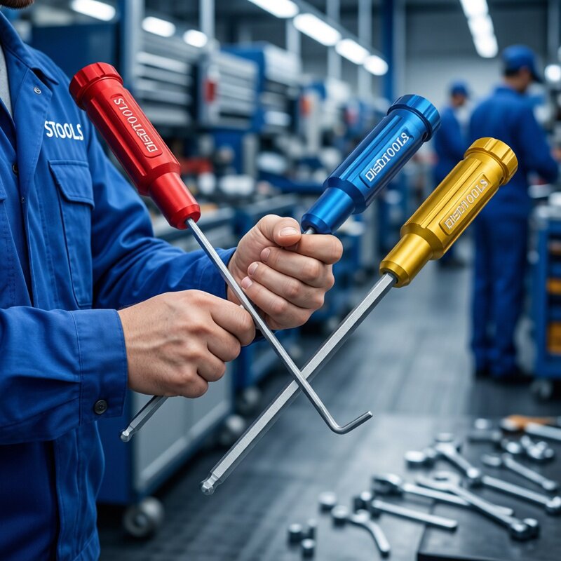 铝合金手柄内六角螺丝刀1.5 2 2.5 3 4 5 6mm加长球头L型起子改锥