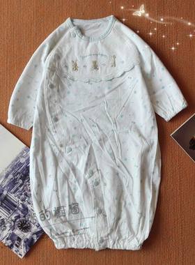 纯棉新生两用睡袍爬服哈衣特价