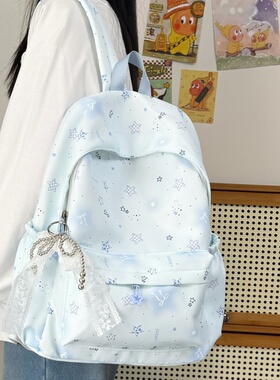 2026新款书包女初中生高颜值ins可爱双肩包女旅游轻便大容量背包