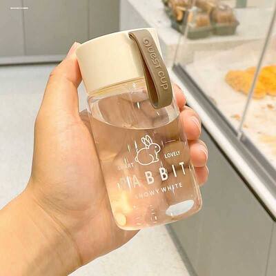 口袋杯200ml150ml小巧水杯可爱超萌小号玻璃杯心