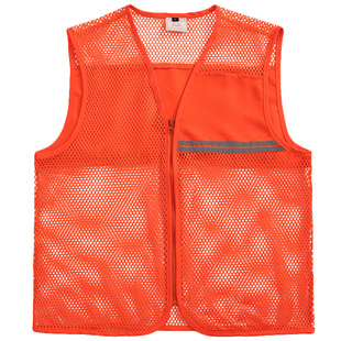 定做黄新款工作马甲夏季代驾服网眼反光背心网布坎肩滴滴快递马夹