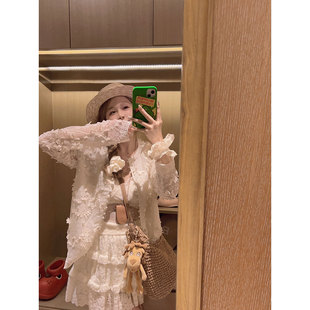 重工刺绣 衬衫 立体蕾丝 复古新中式 法式 Yukiss