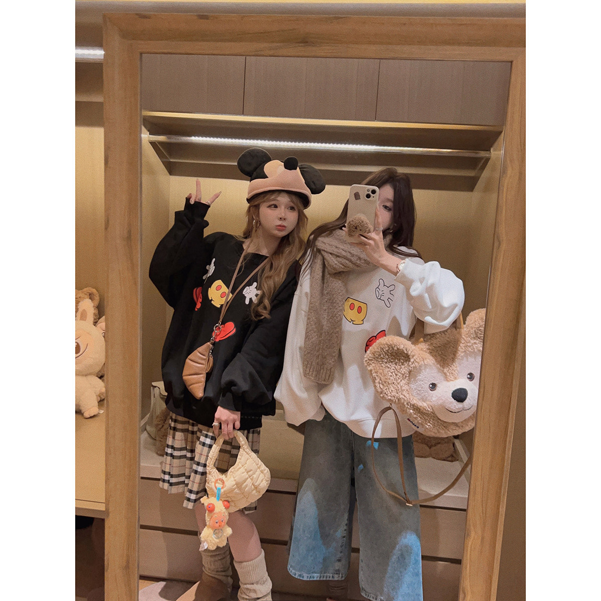 Yukiss【奇奇风卫衣！加绒/印花宽松圆领套头上衣】,女装/女士精品,卫衣/绒衫,淘宝优惠券,粉丝福利购,淘宝优惠卷