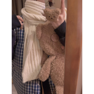 软糯加厚保暖麻花针织加厚大围巾 自留款 Yukiss 福利清仓5折