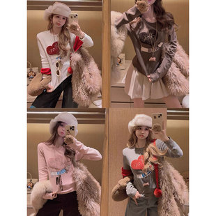 加绒磨毛T恤内搭 毛巾绣腊肠小狗 du家色 Yukiss