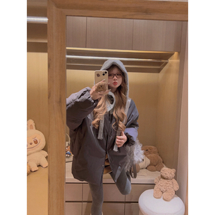 一手长盖pp羽绒服 Yukiss 茧型夹克款 无领 高充绒