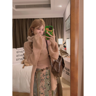 马海毛针织薄开衫 Yukiss 软糯手感 慵懒好搭 福利清仓5折