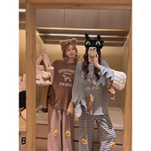 du家原创 双面磨毛小狗tee 内搭长袖 Yukiss T恤