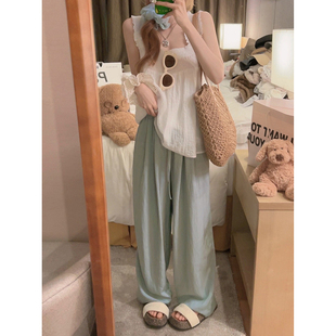 福利清仓5折 长裤 天然氧吧休闲裤 透气宽松阔腿裤 薄款 Yukiss