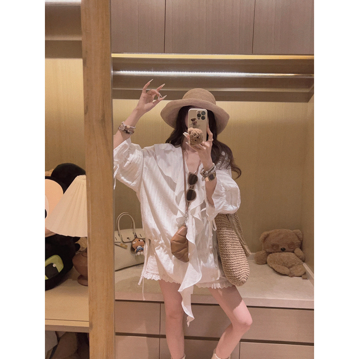 Yukiss【法式+森系连衣裙！肌理感荷叶边衬衫上衣！】