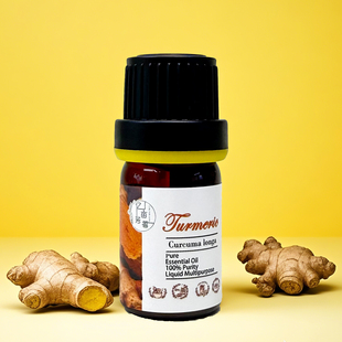 印度姜黄单方精油芳疗手作香薰按摩缓痛泡脚沐浴抗氧化缓解刮痧