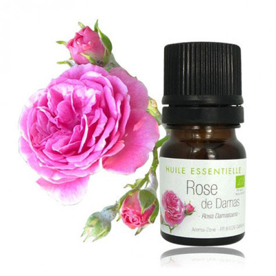 有机法国大马士革玫瑰1ml精油