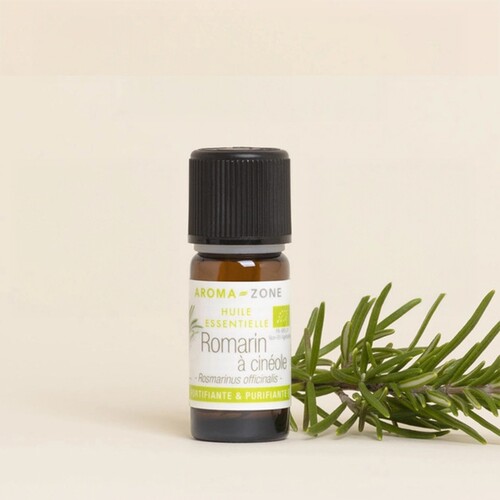 法国aroma zone AZ 芳疗有机桉油醇迷迭香单方精油10ML romarin