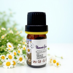 德国洋甘菊单方精油母菊天蓝烃蓝甘菊芳疗香薰香水调香面霜DIY