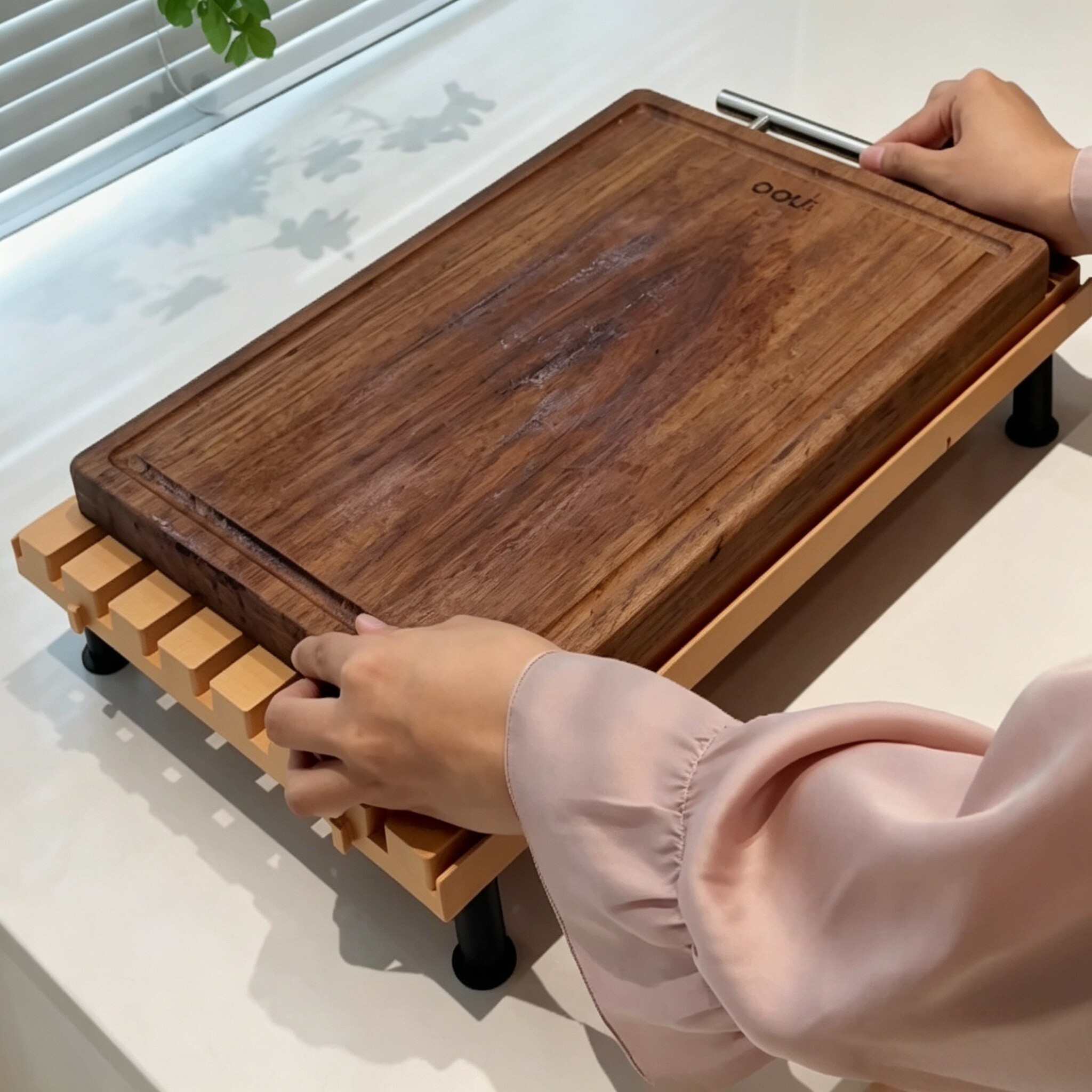 菜板增高架菜板支架增高架灶台菜板架托架子切菜台桌菜板垫高底座