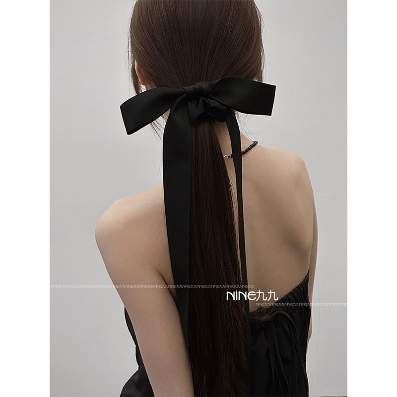 NINE九丨超长蝴蝶结可爱发圈少女芭蕾风丝带发饰头饰飘带发绳头绳,饰品/流行首饰/时尚饰品新,发饰,淘宝优惠券,粉丝福利购,淘宝优惠卷