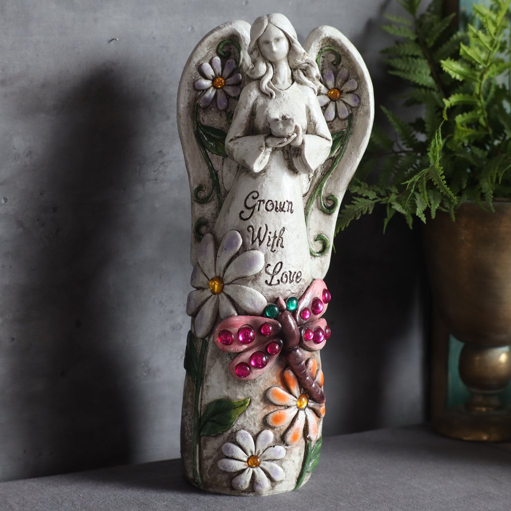 复古天使摆件做旧风花园装饰杂货