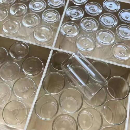 30mm多肉小玻璃瓶透明控养迷你多肉拇指盆种植无土水培大口径直筒