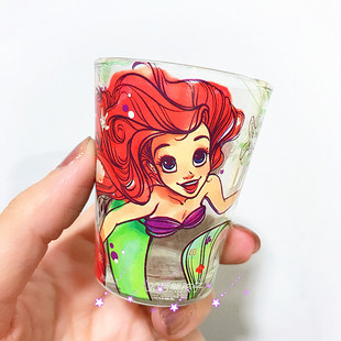 迪士尼公主乌苏拉可爱聚会钢化玻璃杯马小酒杯烧酒杯伏特加酒杯