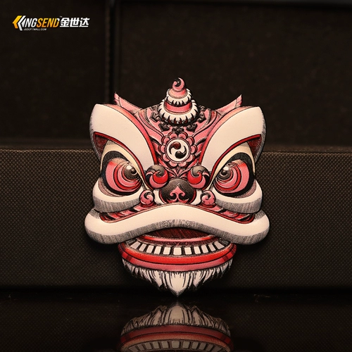 Металлическая наклейка, китайская игрушка «Ветерок», светоотражательный электромобиль