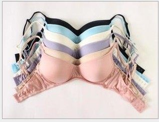 2件包邮～清货款～真丝内衣 无钢圈托文胸运动薄 舒适 薄款