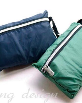 简实易用 绿色蓝色 *特价休闲包包-包中包－可折叠　仅29元