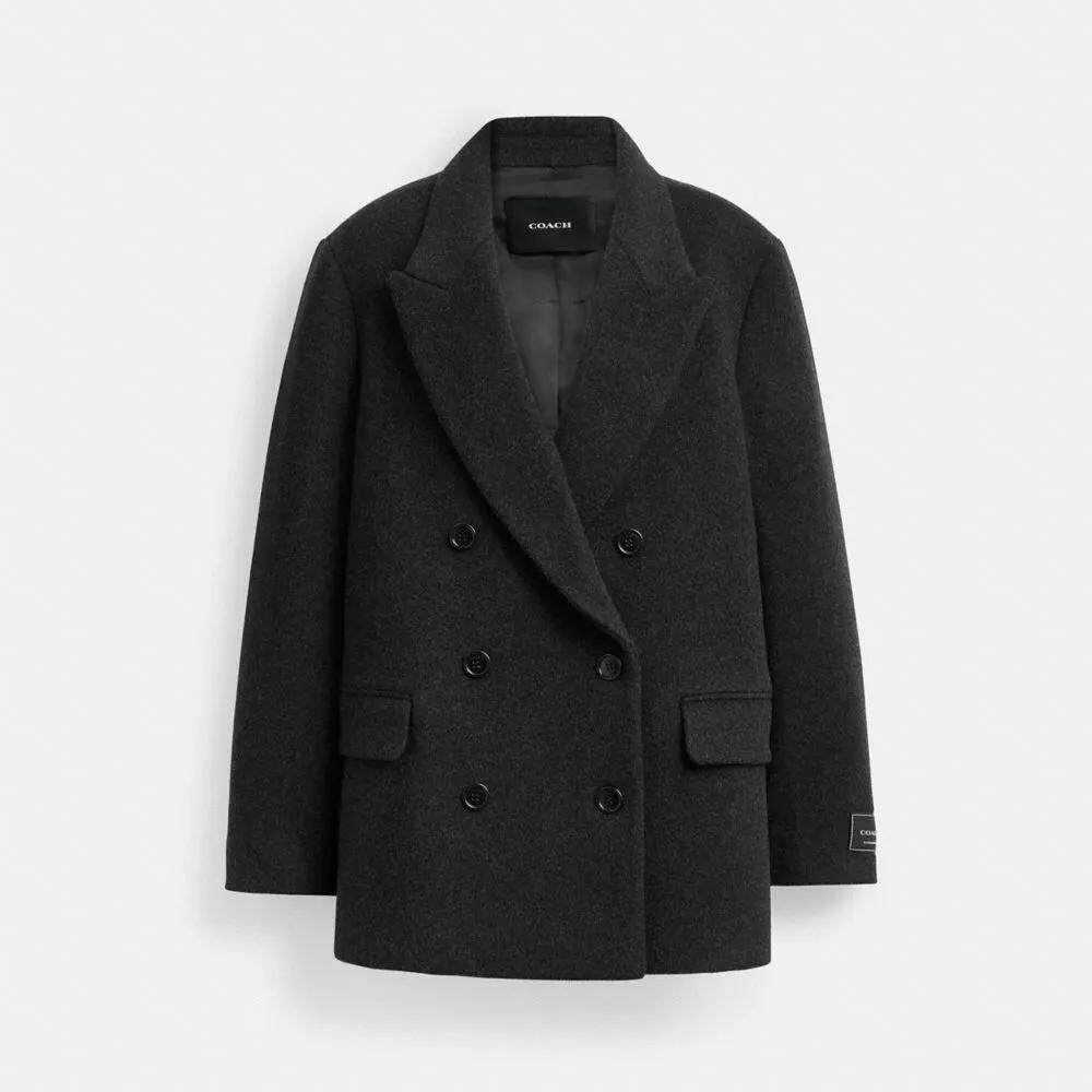 国内代购 coach蔻驰专柜正品 新款女装羊毛短款大衣 CY202