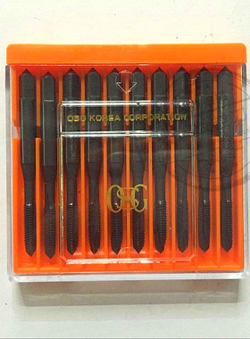 KOSG韩国OSG直槽丝锥EX-SUS-POT不锈钢先端机用丝攻M3M4M5M6M8M10