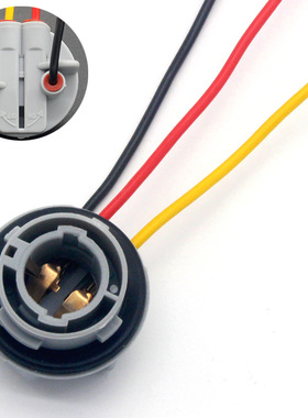 适用于新能源福田智蓝精灵E7E5风景G7G9K1刹车灯座后尾灯泡底座线