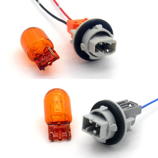 适用于本田二代三代飞度gk5前转向灯座前转弯灯底座方向灯卤素灯