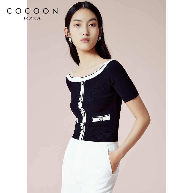 商场同款针织衫COCOON