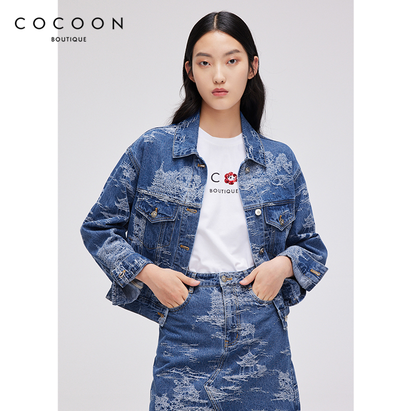 时尚短款上衣COCOON设计感