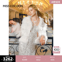 可可尼cocoon千金風(fēng)皮草外套