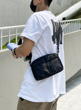 潮牌日系TANKER 男女经典单肩包男包尼龙托特斜挎包腰包通勤小包