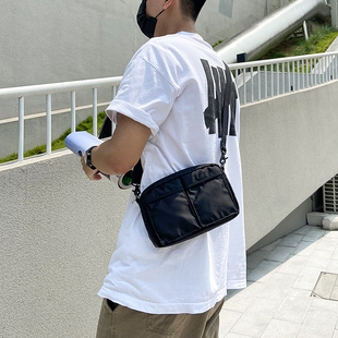 潮牌日系TANKER 单肩包男包尼龙托特斜挎包腰包通勤小包 男女经典