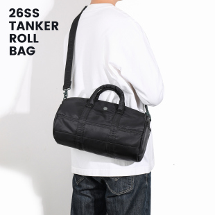 革新出品 ROLL尼龙布男女通勤波士顿单肩斜挎水桶手提小包 TANKER
