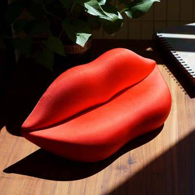 1970 迷你家具收藏博物馆设计摆件Franco Audrito红唇沙发6:1